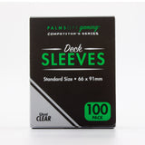 Palms Off Gaming Ghost Clear - Competitor's Series Deck Sleeves 100pc