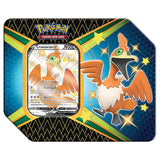 Carta de lata de Destinos Brillantes de JCC Pokémon: Cramorant V