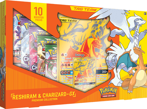 Pokemon TCG Tag Team Reshiram & Charizard GX Premium Collection