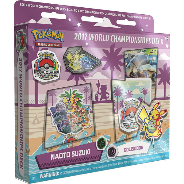 Pokemon TCG 2017 World Championship Deck-Golisopod-GX, Naoto Suzuki, G –  The Games Corner