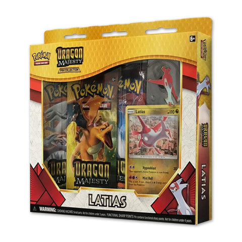 Pokemon TCG Dragon Majesty Pin Collection Box - Latias