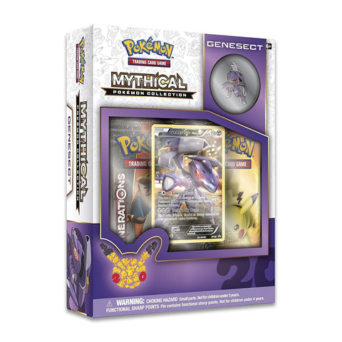 Pokemon TCG Mythical Pokemon Collection – Genesect Pin Box 