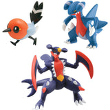 Pokemon XY Figure 3-Pack Assorted-Mega Garchomp, Fletchling & Gabite