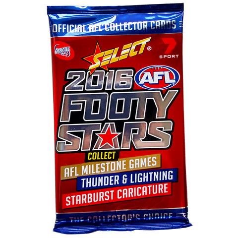 Select AFL Footy Stars 2016 Collector Cards Pack