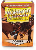 Sleeves - Dragon Shield - Box 100 - Copper MATTE