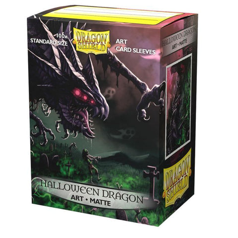 Sleeves - Dragon Shield - Box 100 - MATTE Art - Halloween Dragon 2020