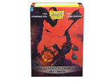 Sleeves - Dragon Shield - Box 100 - MATTE Art - Halloween Dragon