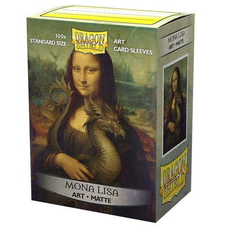 Sleeves - Dragon Shield - Box 100 - MATTE Art - Mona Lisa
