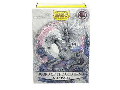 Sleeves - Dragon Shield - Box 100 - MATTE Art - Word of the God Hand