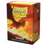 Sleeves - Dragon Shield - Box 100 - Standard Size Dual Matte Ember