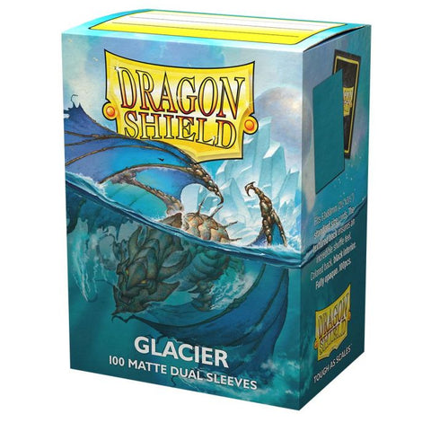 Sleeves - Dragon Shield - Box 100 - Standard Size Dual Matte Glacier Minion