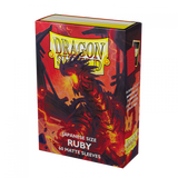 Sleeves - Dragon Shield Japanese - Box 60 - Ruby Matte