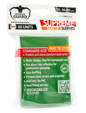 Sleeves Ultimate Guard Supreme Sleeves Standard Size Solid Matte Green (80)