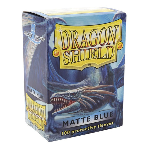 Sleeves - Dragon Shield - Box 100 - Blue MATTE - The Games Corner