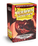 Sleeves - Dragon Shield - Box 100 - Crimson