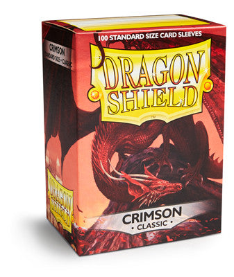 Sleeves - Dragon Shield - Box 100 - Crimson
