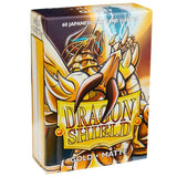 Sleeves - Dragon Shield Japanese- Box 60 - Gold MATTE