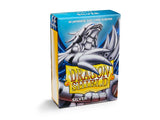 Sleeves - Dragon Shield Japanese- Box 60 - Silver MATTE