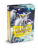 Sleeves - Dragon Shield Japanese- Box 60 - White MATTE