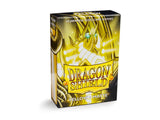 Sleeves - Dragon Shield Japanese- Box 60 - Yellow MATTE