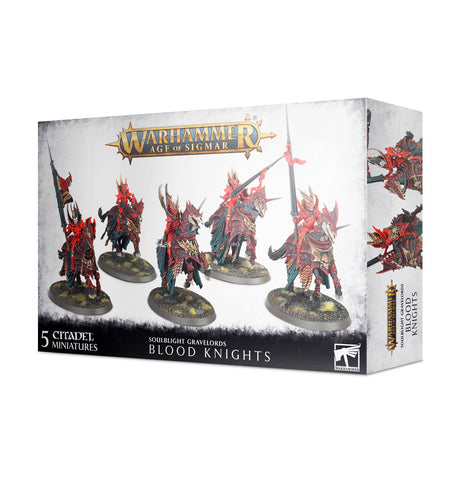 Warhammer Age of Sigma Soulblight Gravelords: Caballeros de sangre