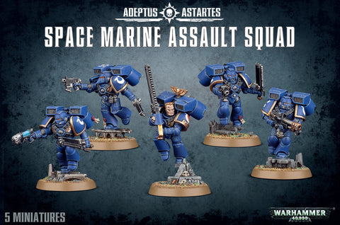 Warhammer 40K Space Marine Assault Squad