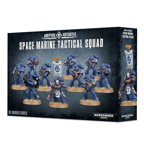 Warhammer 40K Space Marine Tactical Squad