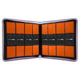 Carpeta ULTRA PRO - Carpeta PRO con 12 bolsillos y cremallera - Púrpura
