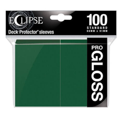 ULTRA PRO Deck Protector Standard - Gloss 100ct Green Eclipse