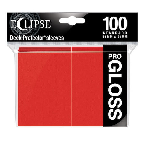 ULTRA PRO Deck Protector Standard - Gloss 100ct Red Eclipse