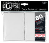 ULTRA PRO - DECK PROTECTOR STANDARD Sleeves- 80ct Pro-Matte (Non Glare) - Eclipse White