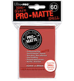 ULTRA PRO - SMALL PRO - Matte - Deck Protector® Sleeves Red