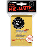 ULTRA PRO - SMALL PRO - Matte - Deck Protector® Sleeves Yellow
