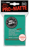 ULTRA PRO 50ct Pro-Matte Aqua Standard Deck Protectors