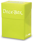 ULTRA PRO Bright Yellow Deck Box