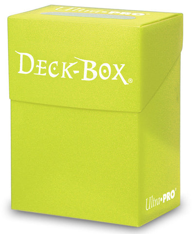 ULTRA PRO Bright Yellow Deck Box