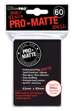 ULTRA PRO Deck Protector - Pro-Matte Small 60ct Black