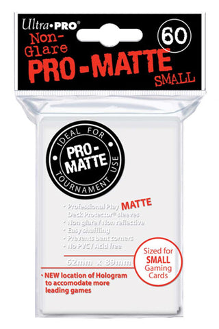 ULTRA PRO Deck Protector - Pro-Matte Small 60ct White