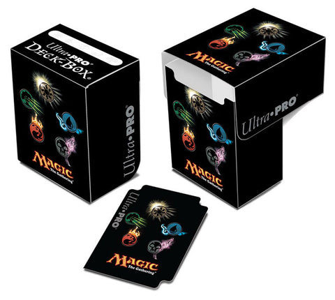 ULTRA PRO Magic: The Gathering - Mana 4 Symbols Full-View Deck Box
