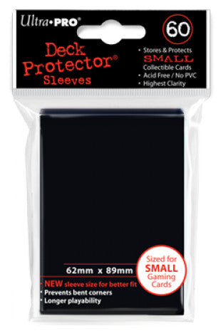 ULTRA PRO Small Deck Protector - Mini 60ct Black