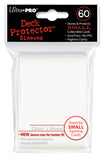 ULTRA PRO Small Deck Protector - Mini 60ct Wizard White