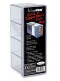 ULTRA PRO 4-Compartment Clear Card Box