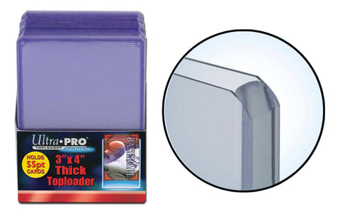 ULTRA PRO Top Loader - 3 x 4 Action Packed (Holds 55pt Thick Cards)