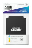 Ultimate Guard Card Dividers Standard Size Black (10)