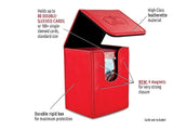 Ultimate Guard Flip Deck Case 80+ Standard Size Red Deck Box