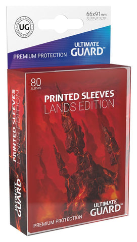 Ultimate Guard Printed Sleeves Standard Size Lands Edition Mountain I (80)