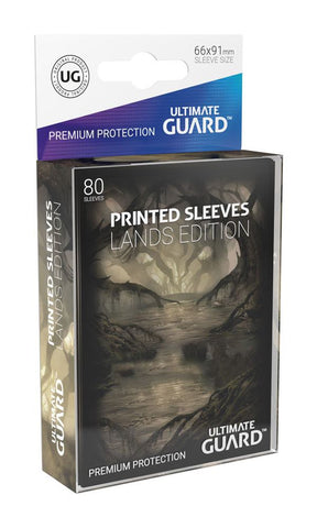 Ultimate Guard Printed Sleeves Standard Size Lands Edition Swamp I (80)
