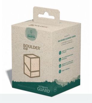 Ultimate Guard Return to Earth Boulder 100+ Deck Box Natural