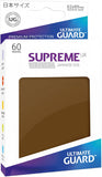 Ultimate Guard Supreme UX Sleeves Japanese Size Brown (60)