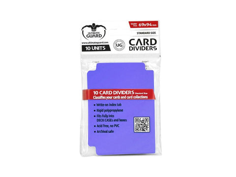 Ultimate Guard Card Dividers Standard Size Purple